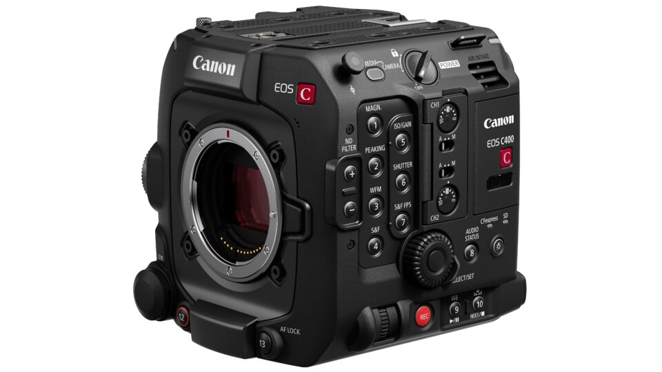 Canon announces EOS C400 cinema camera