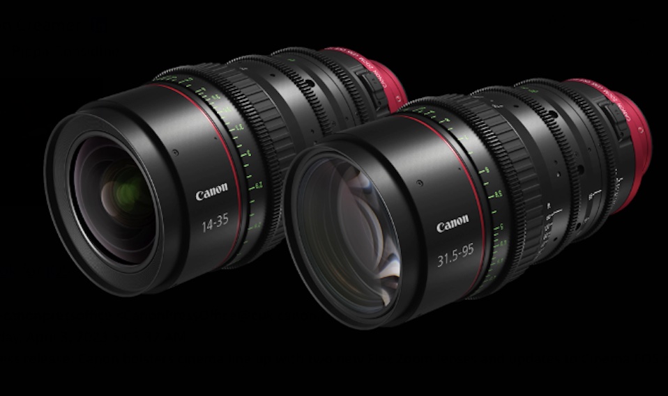 Canon launches two Super 35mm lenses